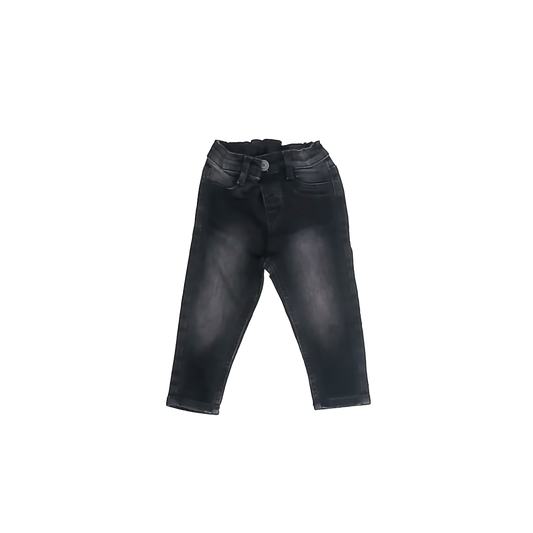 H&M Girls Black Jeans Size: 9 Months Black