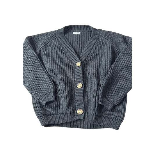 Unisex Black Sweater Size: 4-5 Years Black