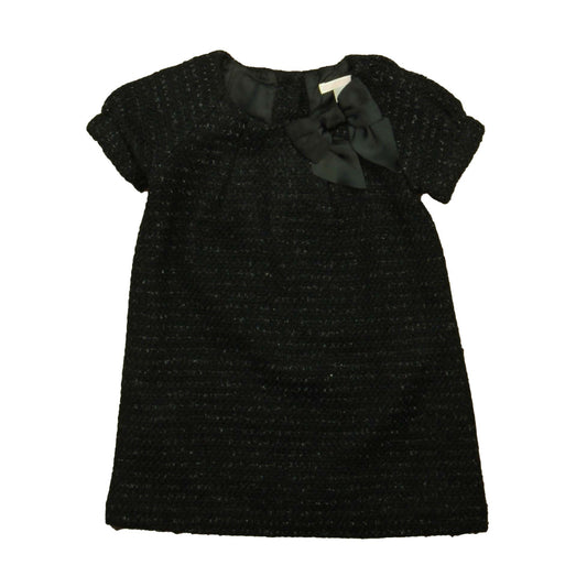 Janie and Jack Girls Black Dress Size: 2T Black