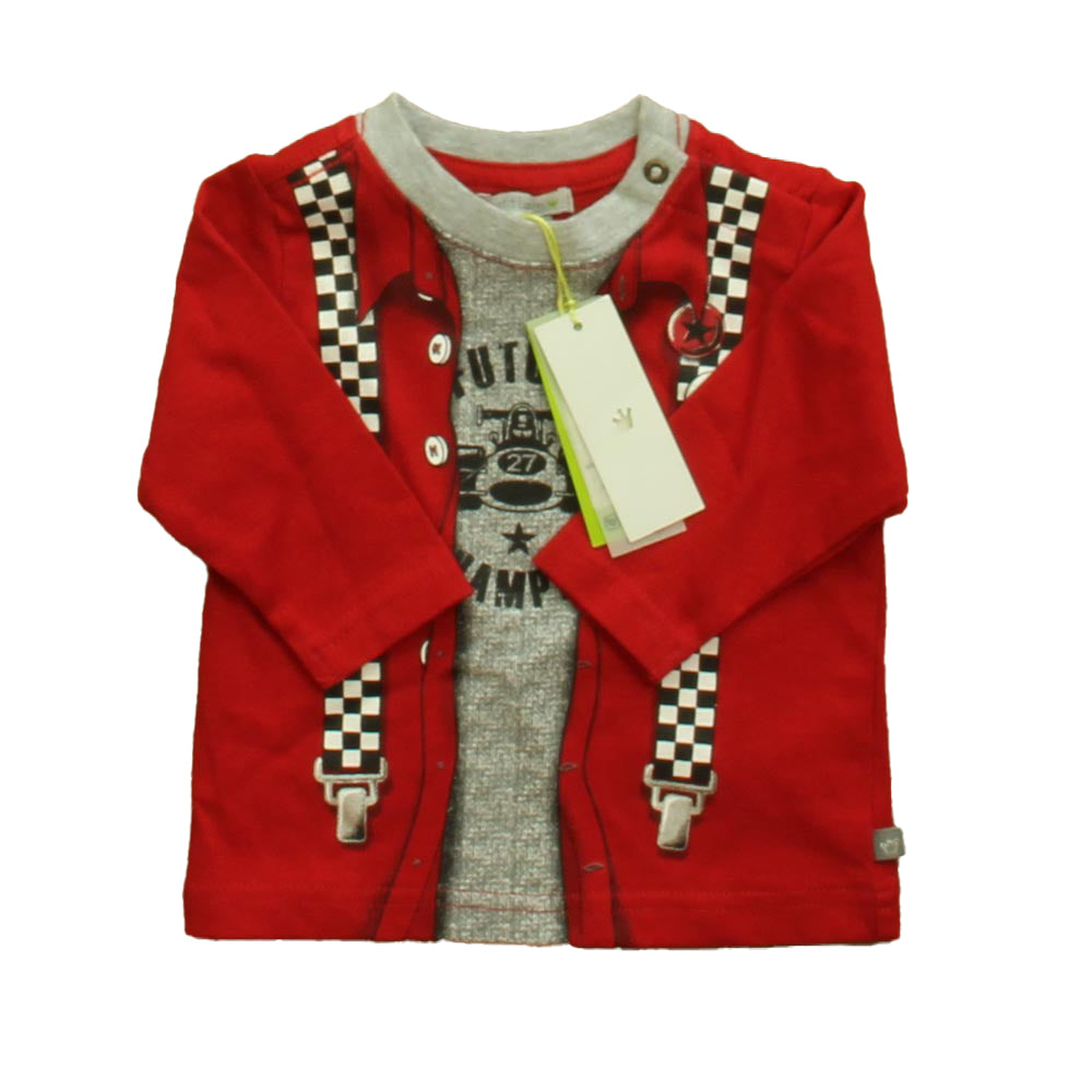 Petit Lem Boys Black Apparel Sets Size: 3 Months Black