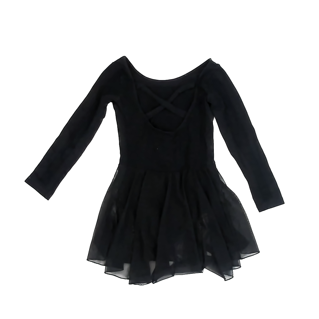 Unknown Girls Black Leotard Size: Child Large Black