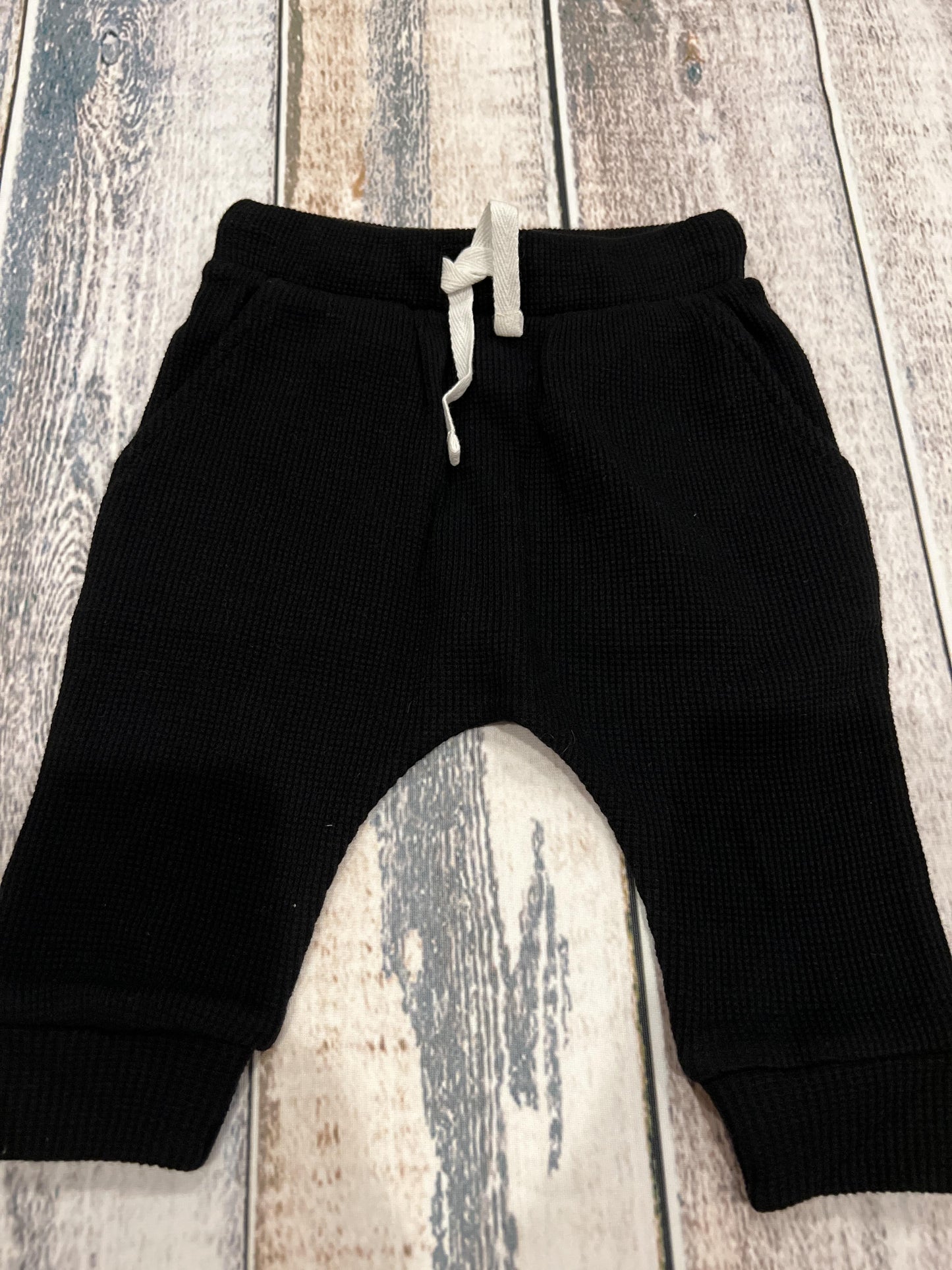 Nordstrom Boys Black Pants Size: 9 months Black