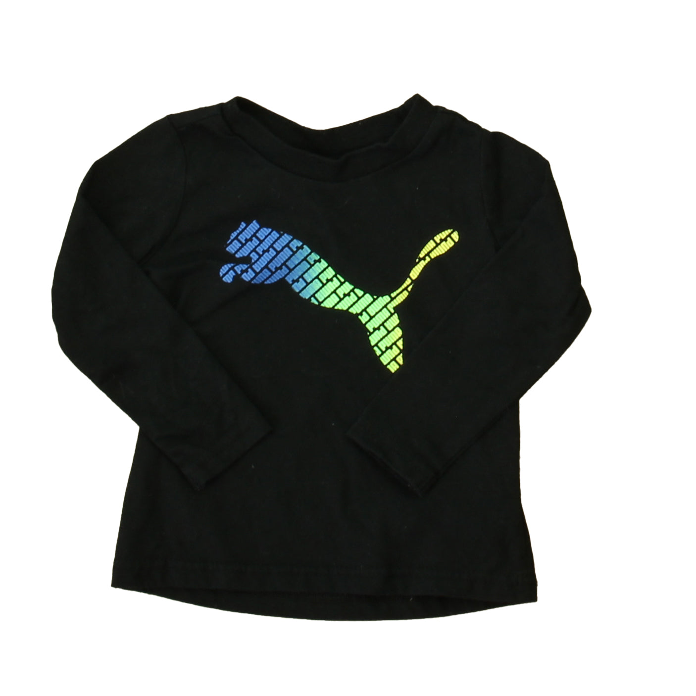 Puma Boys Black Long Sleeve T-Shirt Size: 6-9 Months Black