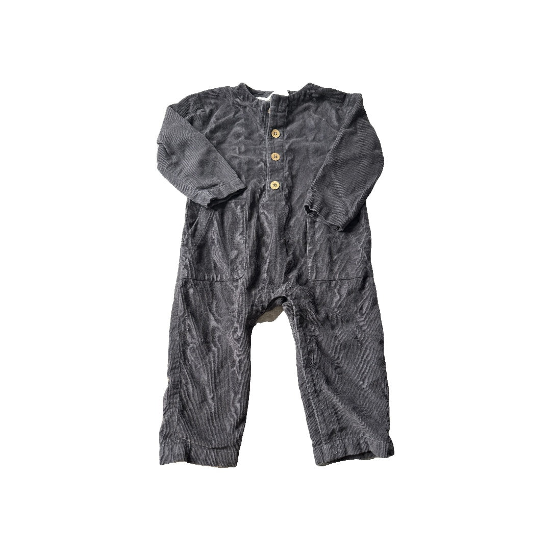 City Mouse Unisex Black Long Sleeve Outfit Size: 9-12 Months Black