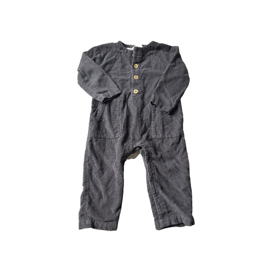 City Mouse Unisex Black Long Sleeve Outfit Size: 9-12 Months Black
