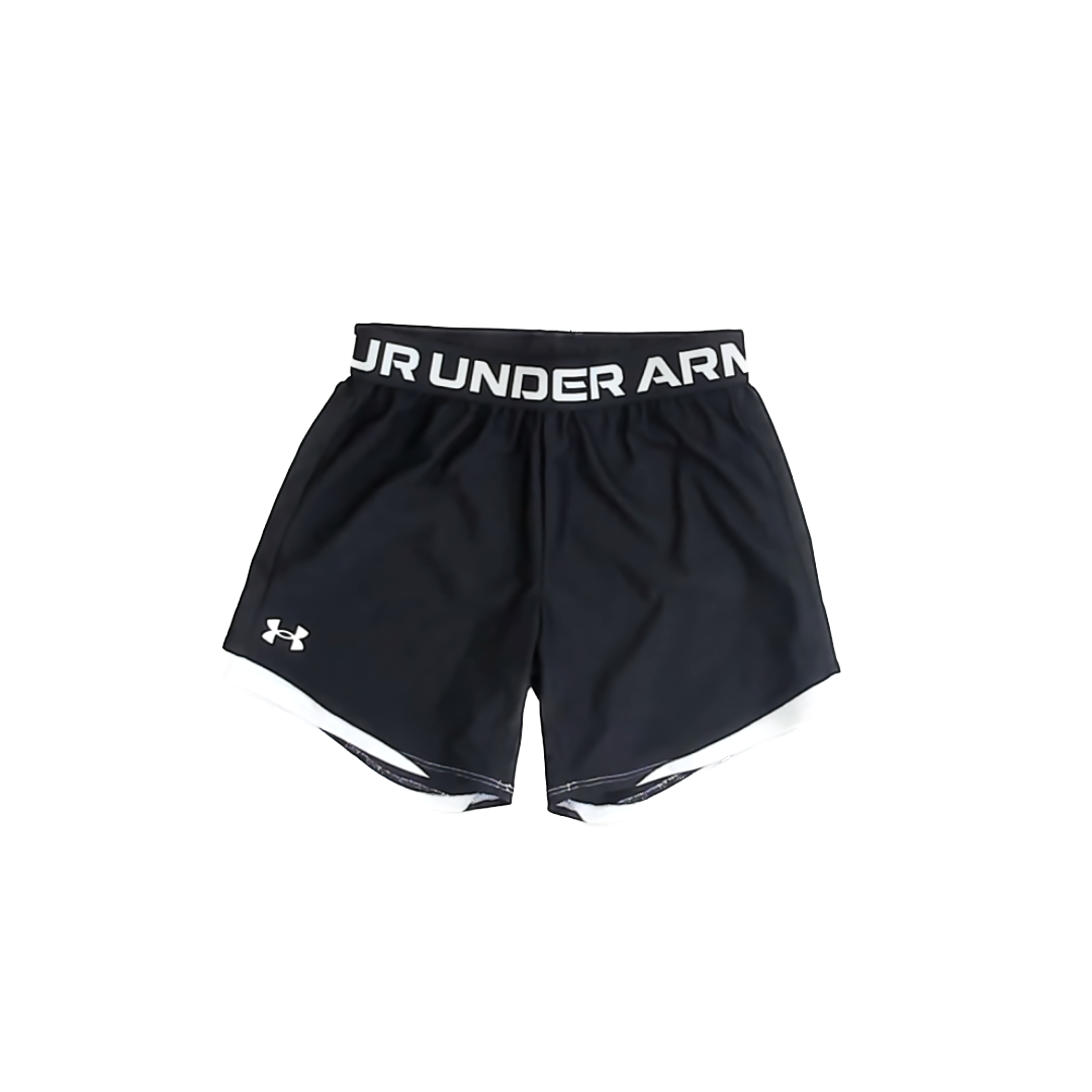 Under Armour Boys Black Athletic Shorts Size: YM 10-12 Years Black