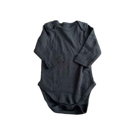 Leveret Boys Black Onesie Size: 3-6 months Black