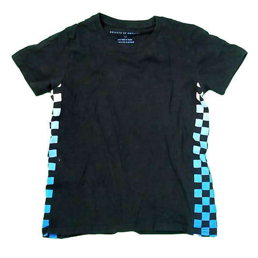Rockets Of Awesome Boys Black T-Shirt Size: 12 Years Black