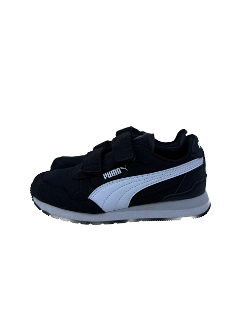 Puma Unisex Black Sneakers Size: Youth 1 Black