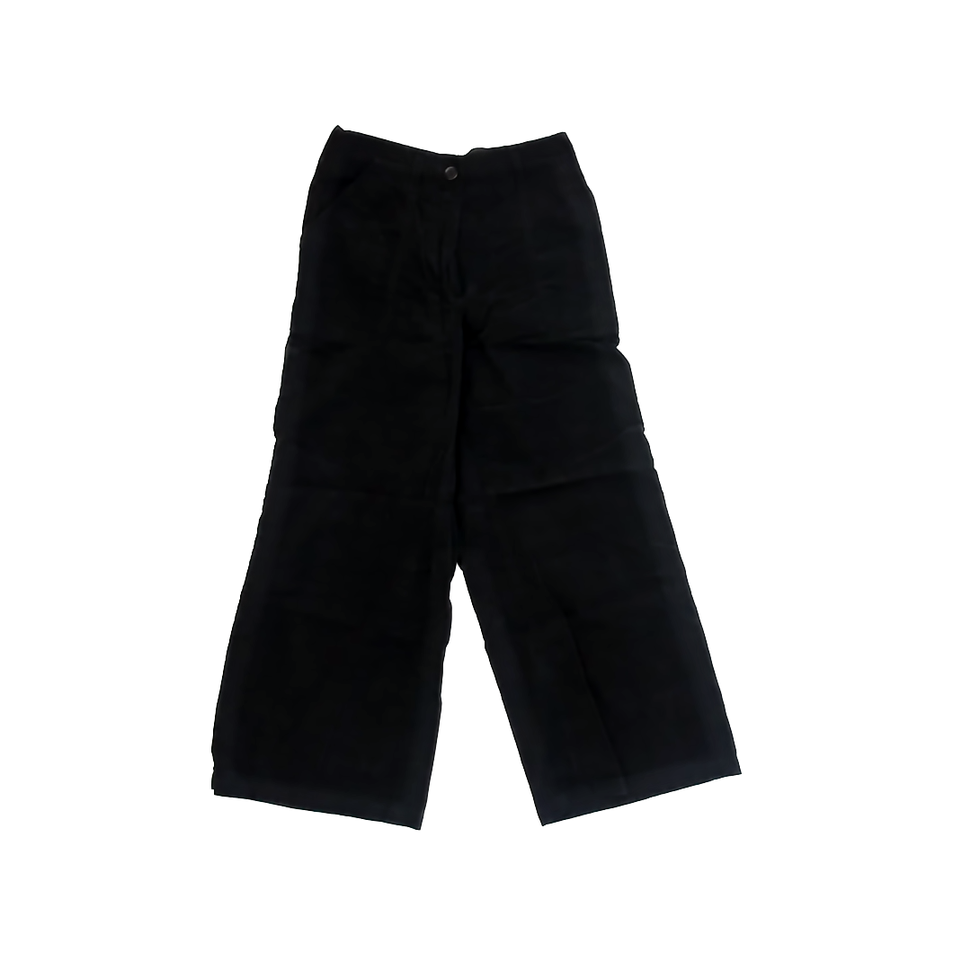 Max Studio Girls Black Corduroy Pants Size: US 4 Black