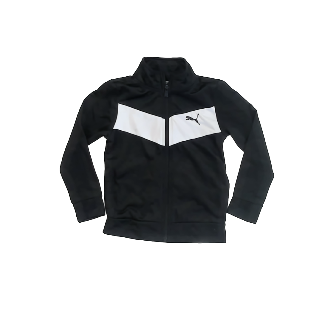 Puma Boys Black Jacket Size: 5T Black