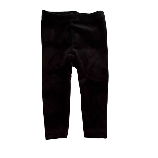 Tea Collection Girls Black Leggings Size: 18-24 Months Black