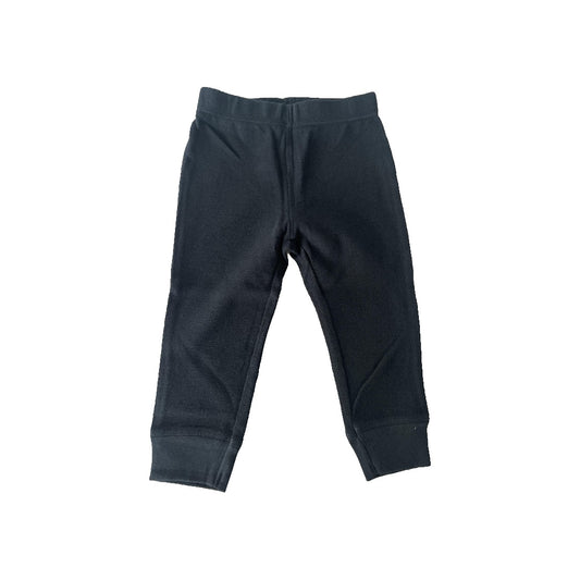 Leveret Unisex Black Pants Size: 12 months Black