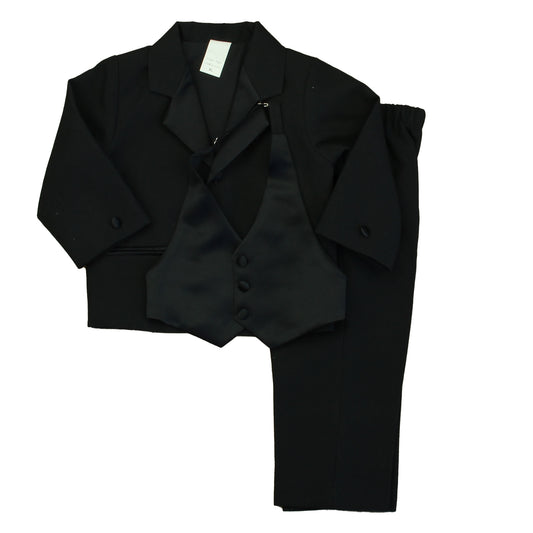 Unknown Brand Boys Black Special Occasion Outfit Size: 12-18 Months Black
