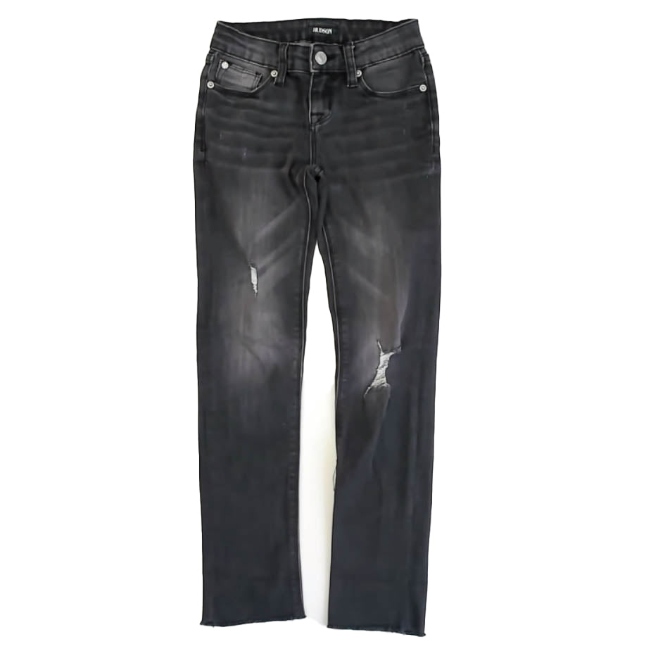 Hudson Girls Black Jeans Size: 8 Years Black