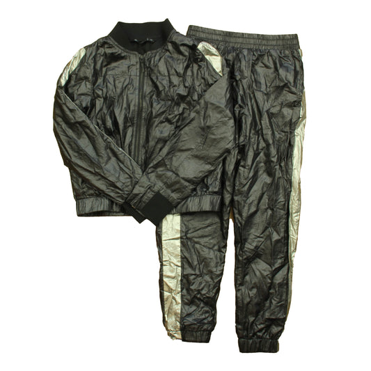 Bustabelle Girls Black Apparel Sets Size: 7-8 Years Black