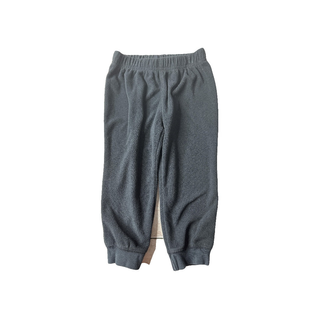 Carters Unisex Black Pants Size: 24 months Black