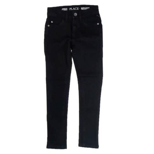 The Children's Place Boys Black Jeans Size: 7 Slim Black