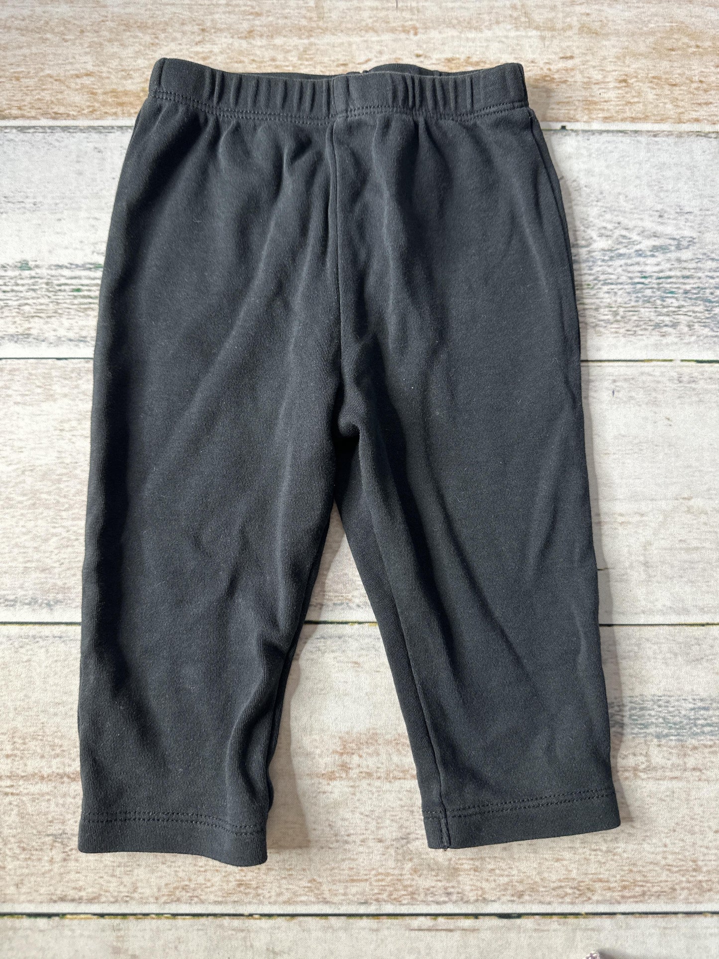 Unisex Black Pants Size: 12 months Black