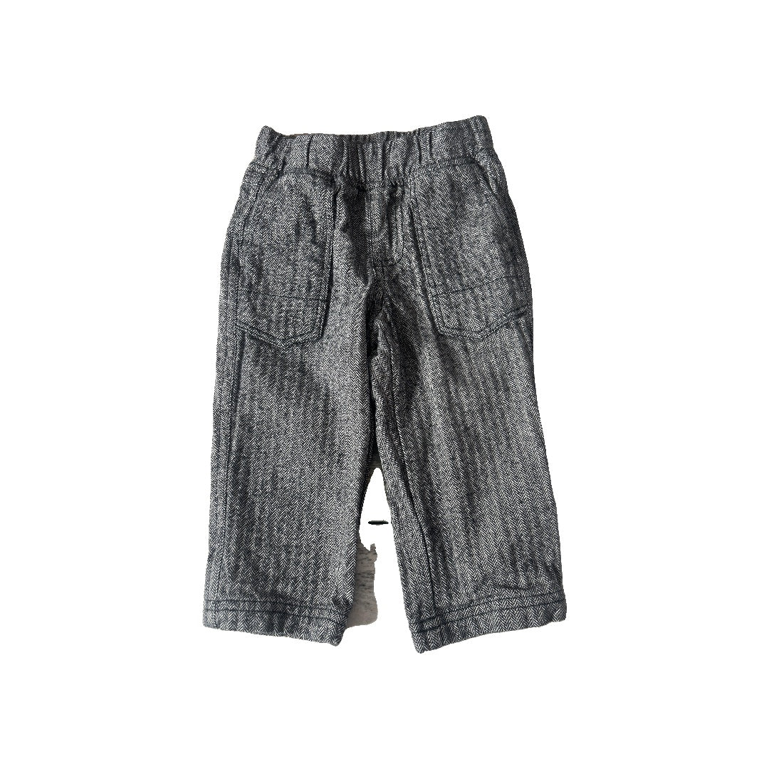 Unisex Black Pants Size: 6-12 months Black