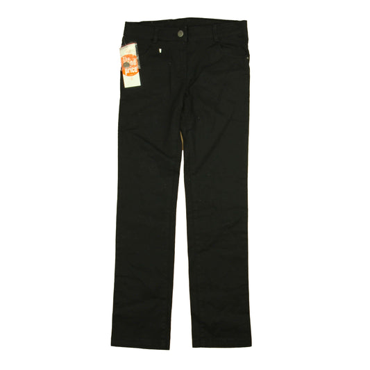 Okaidi Girls Black Jeggings Size: 9 Years Black