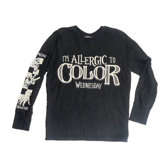 Killstar x Wednesday Girls Black Sweatshirt Size: Adult S (oversized) Black