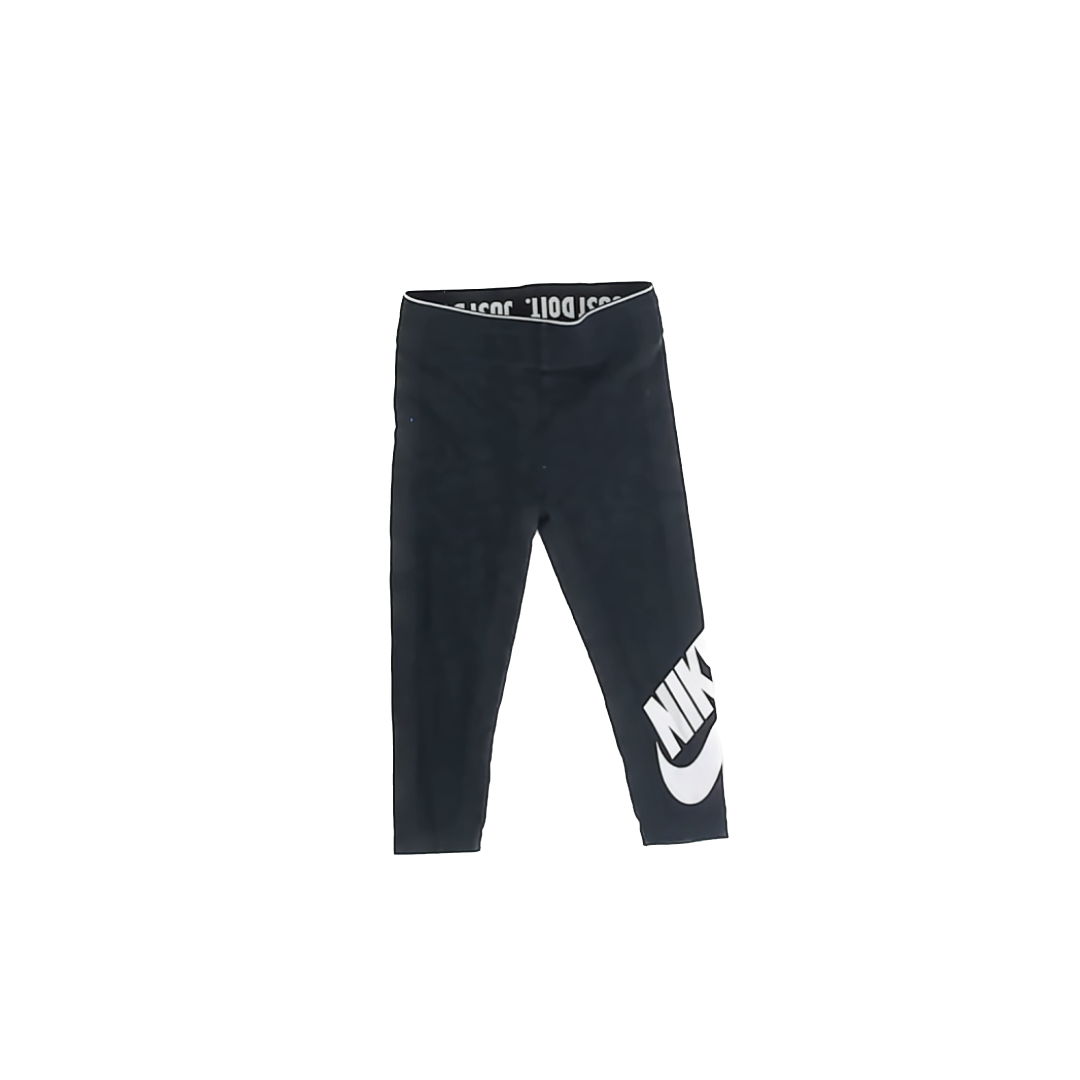 Nike Girls Black Leggings Size: 2T Black