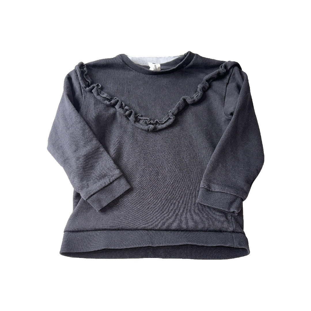 H&M Girls Black Sweater Size: 3T Black