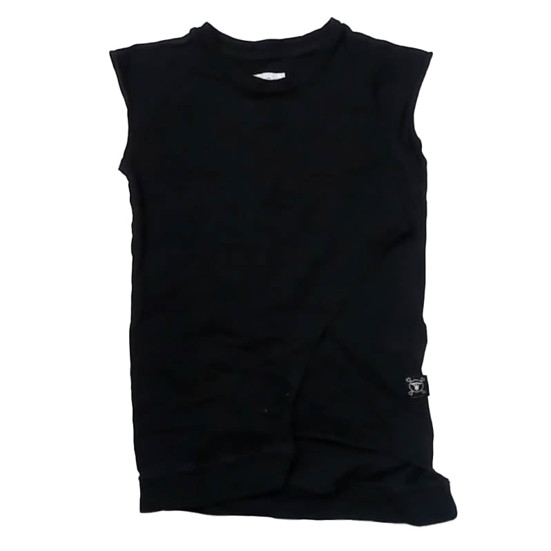 NuNuNu Girls Black Tank Top Size: 6-7 Years Black