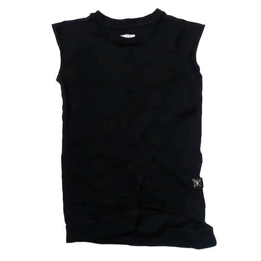 NuNuNu Girls Black Tank Top Size: 6-7 Years Black