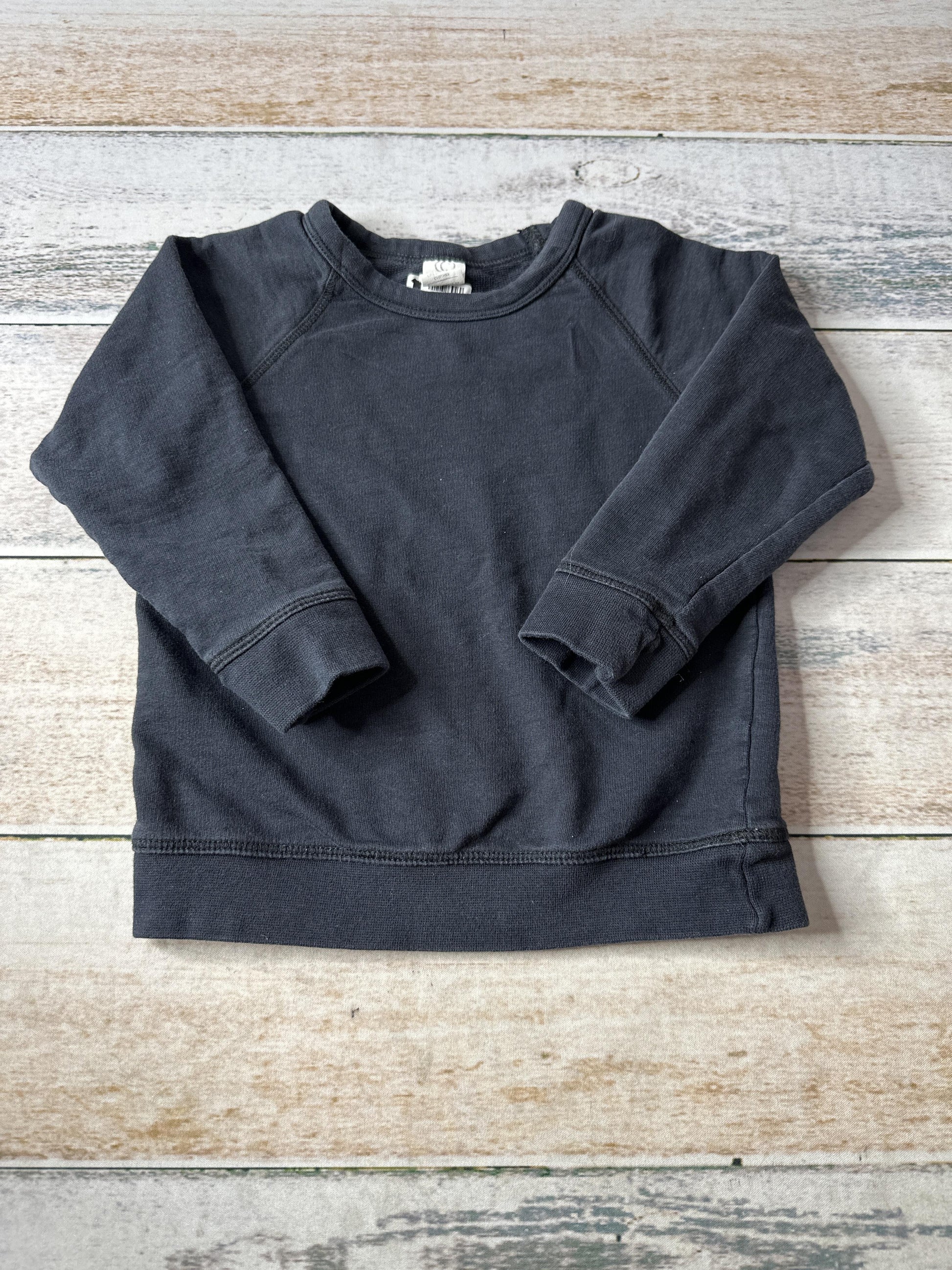 Colored Organics Unisex Black Sweater Size: 18-24 months Black