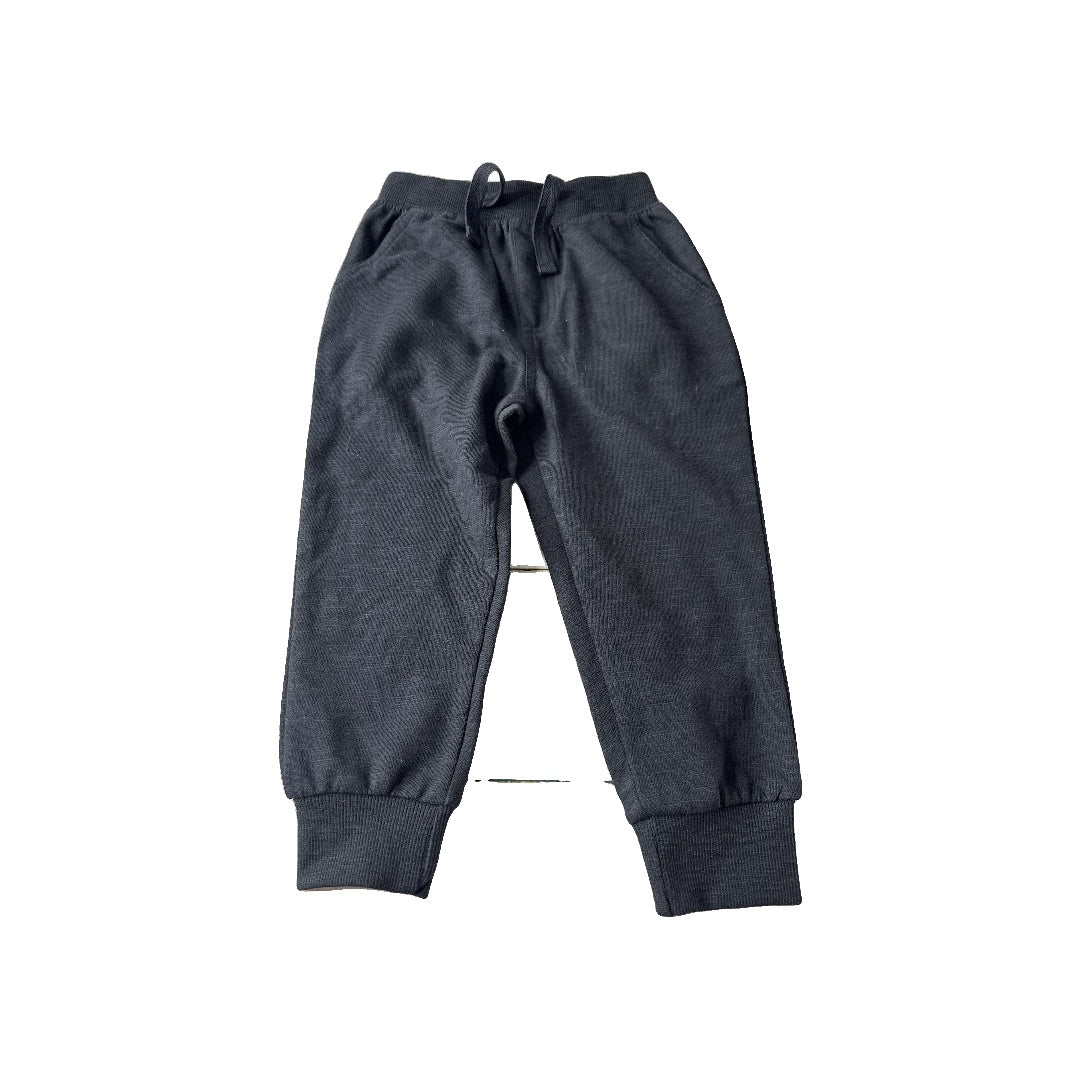 CR Sports Unisex Black Pants Size: 24 months Black