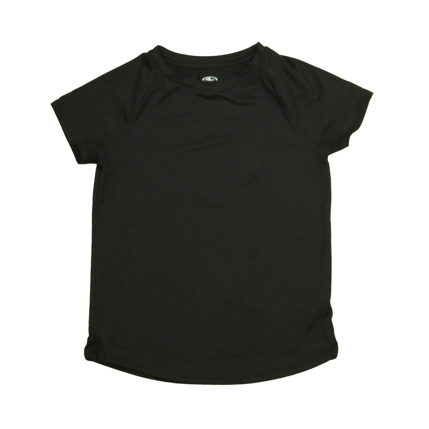 Athletic Works Girls Black Athletic Top Size: 7-8 Years