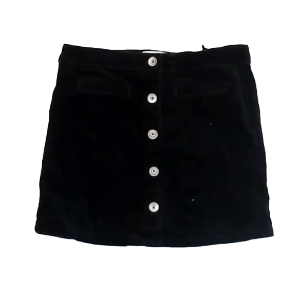 The Children's Place Girls Black Skirt Size: 6-7 Years Black