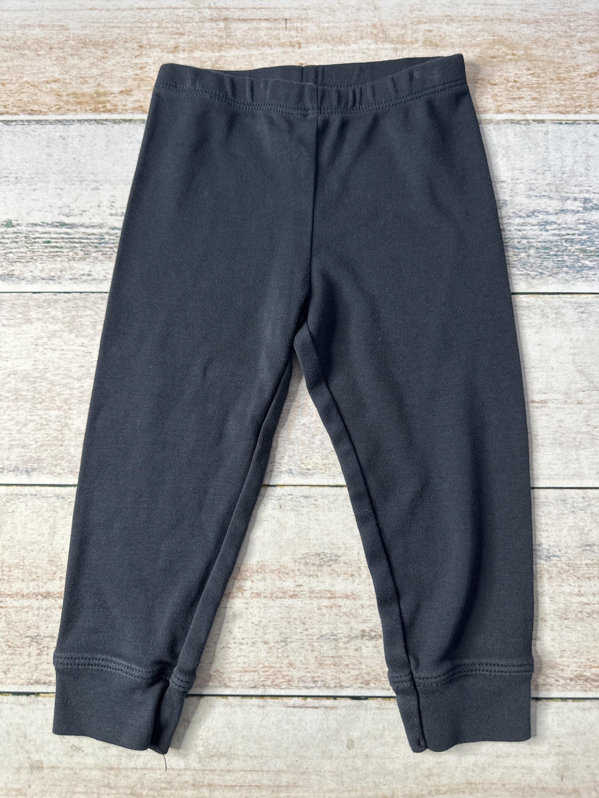 Primary Unisex Black Pants Size: 18-24 months Black