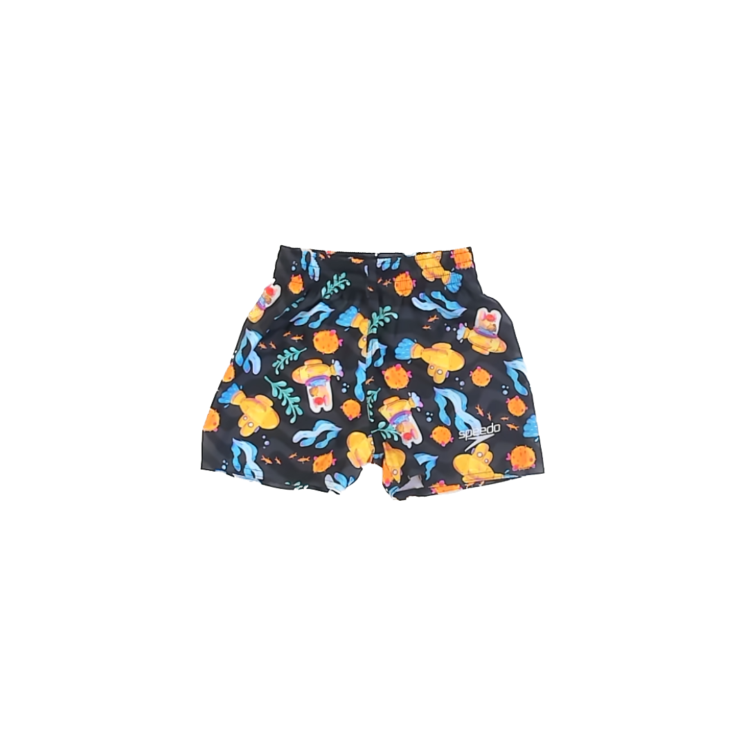 Speedo Boys Black Trunks Size: 4T Black