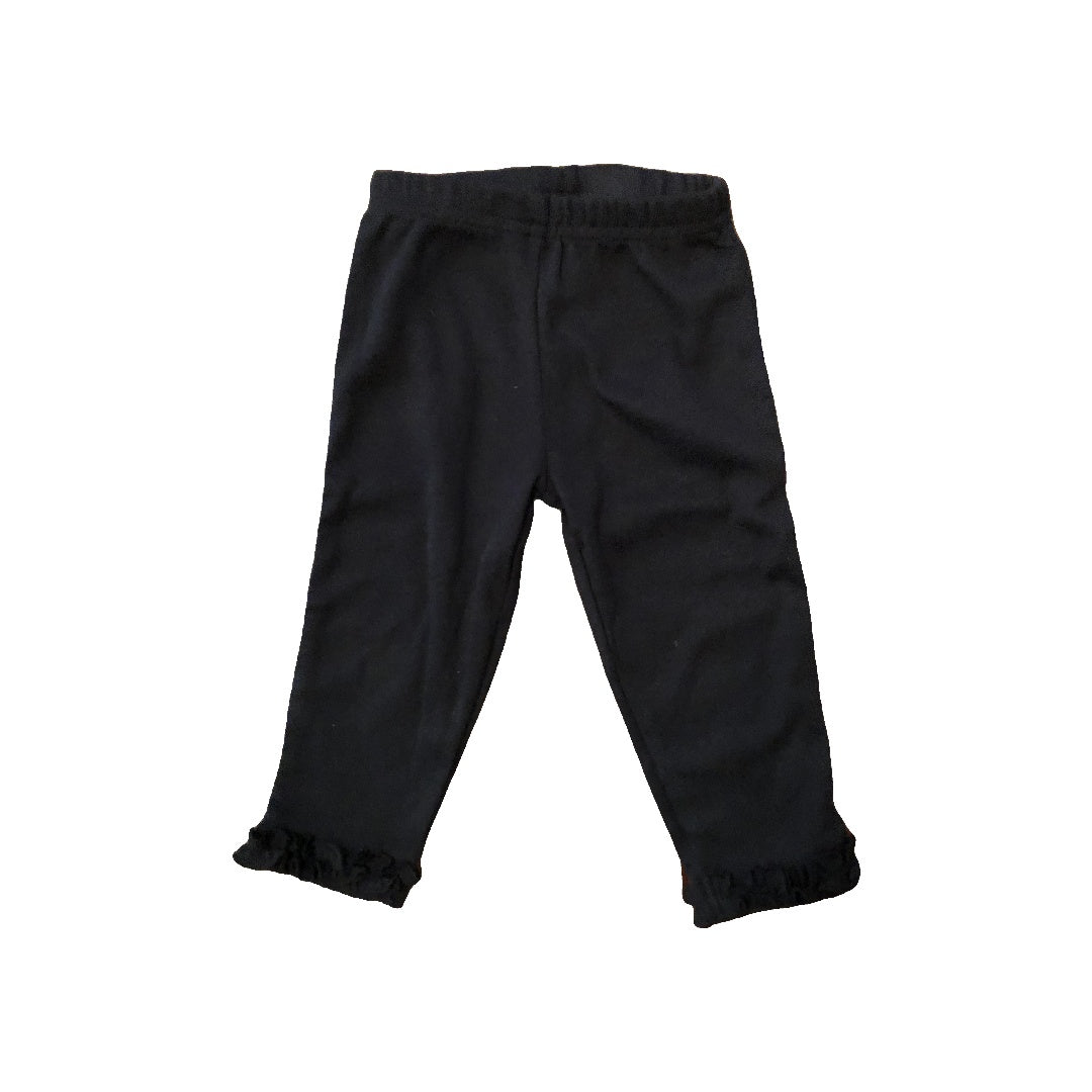 Carters Girls Black Pants Size: 3-6 months Black