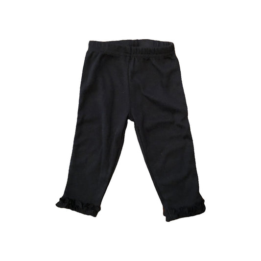 Carters Girls Black Pants Size: 3-6 months Black