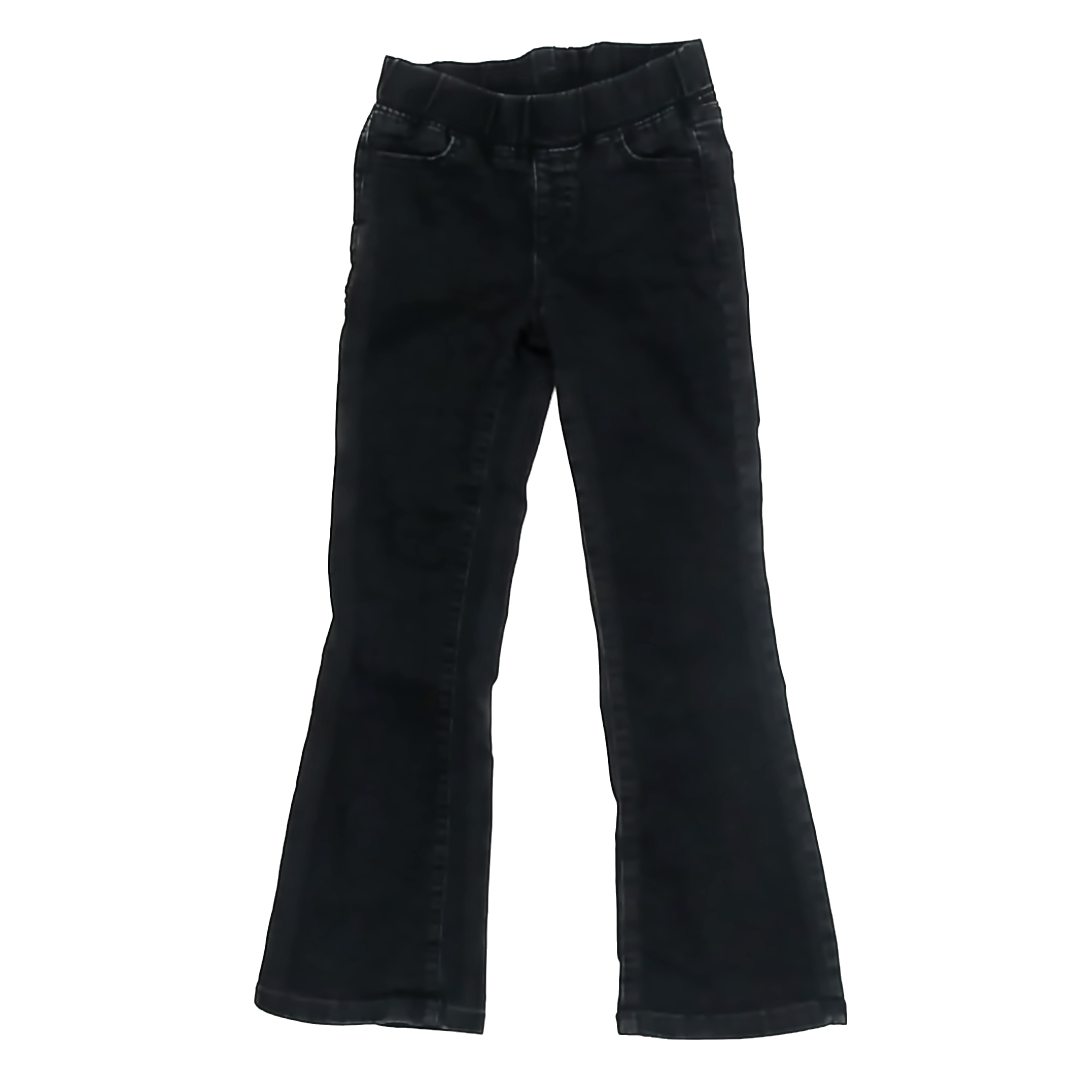 Cat & Jack Girls Black Jeans Size: 7 Years Black