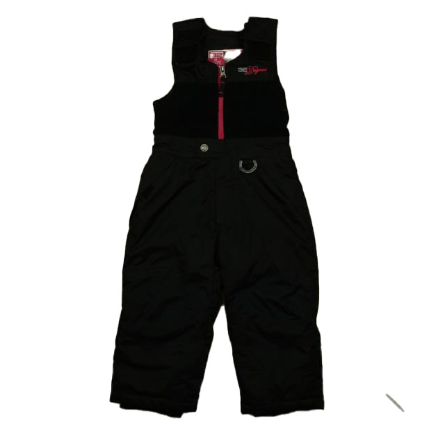 32 Degrees Girls Black Snow Pants Size: 3T