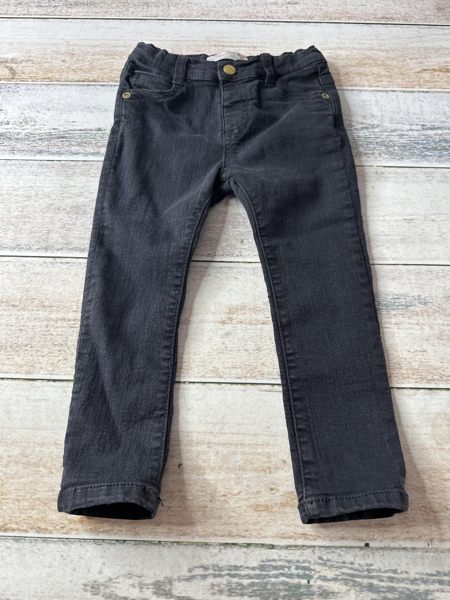 Zara Boys Black Jeans Size: 18-24 months Black
