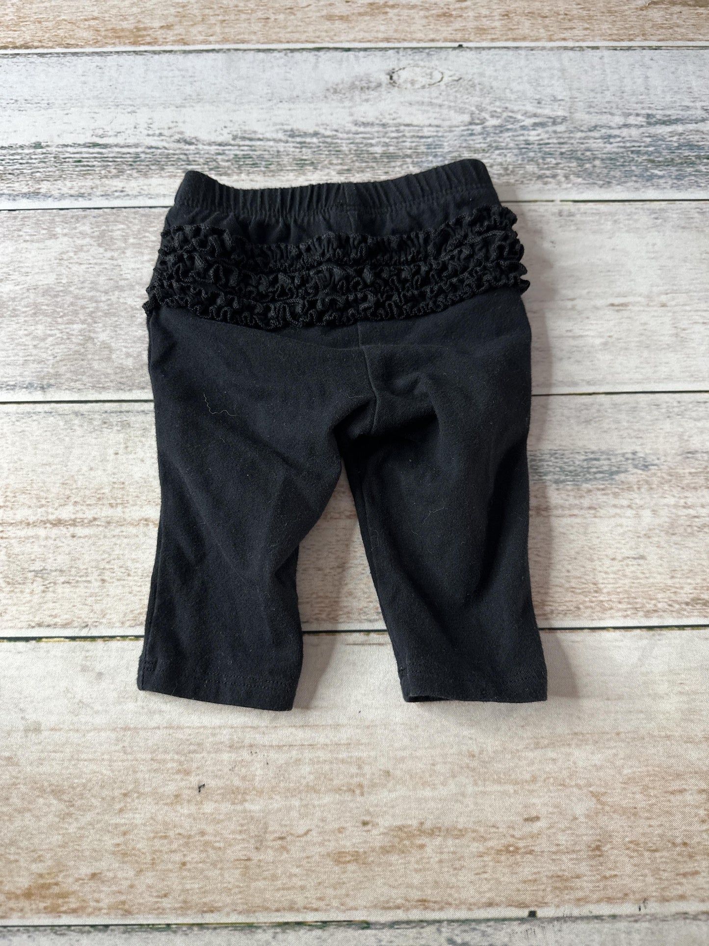 Old Navy Girls Black Pants Size: 3-6 months Black
