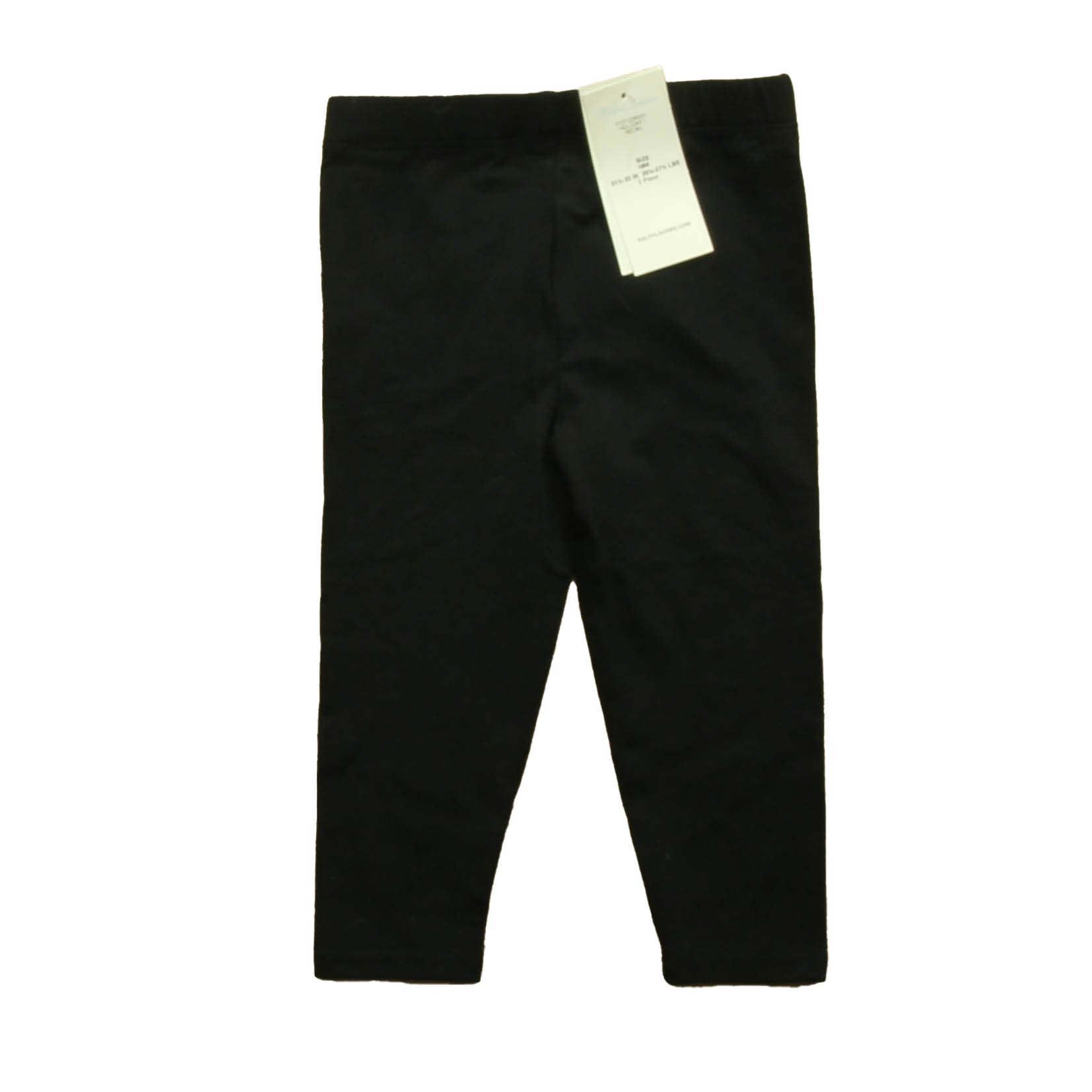 Ralph Lauren Girls Black Leggings Size: 18 Months Black