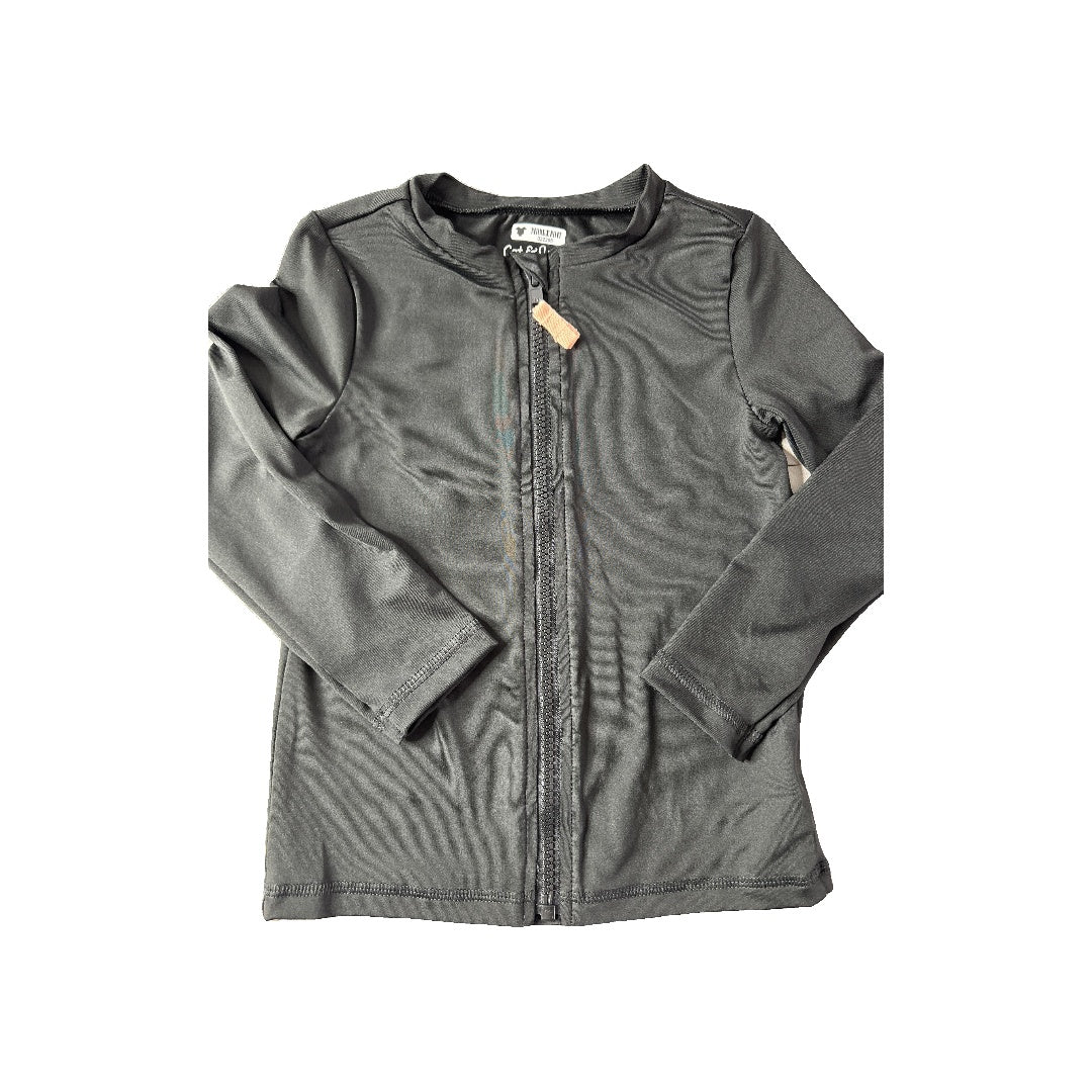 Cat & Jack Unisex Black Rashguard Size: 4T Black