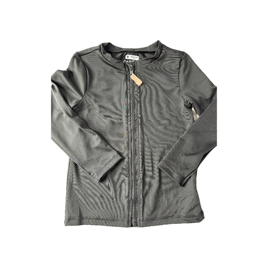 Cat & Jack Unisex Black Rashguard Size: 4T Black
