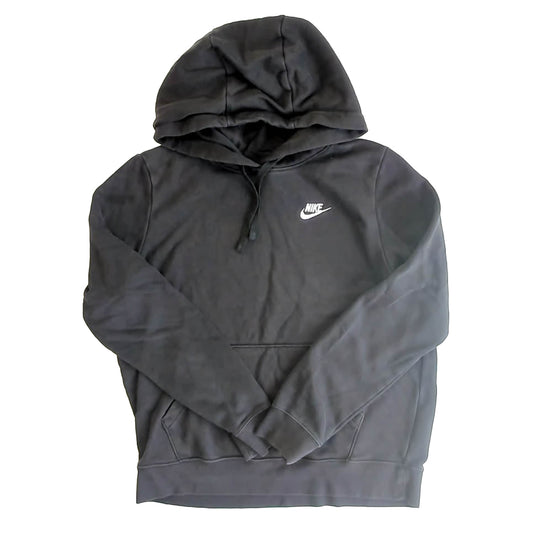 Nike Boys Black Hoodie Size: Adult Medium Black