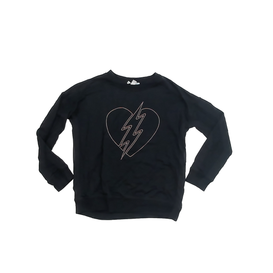 Rockets Of Awesome Girls Black Sweatshirt Size: 6 Years Black