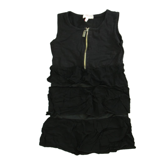 Aqua Girls Black Dress Size: 8 Years Black