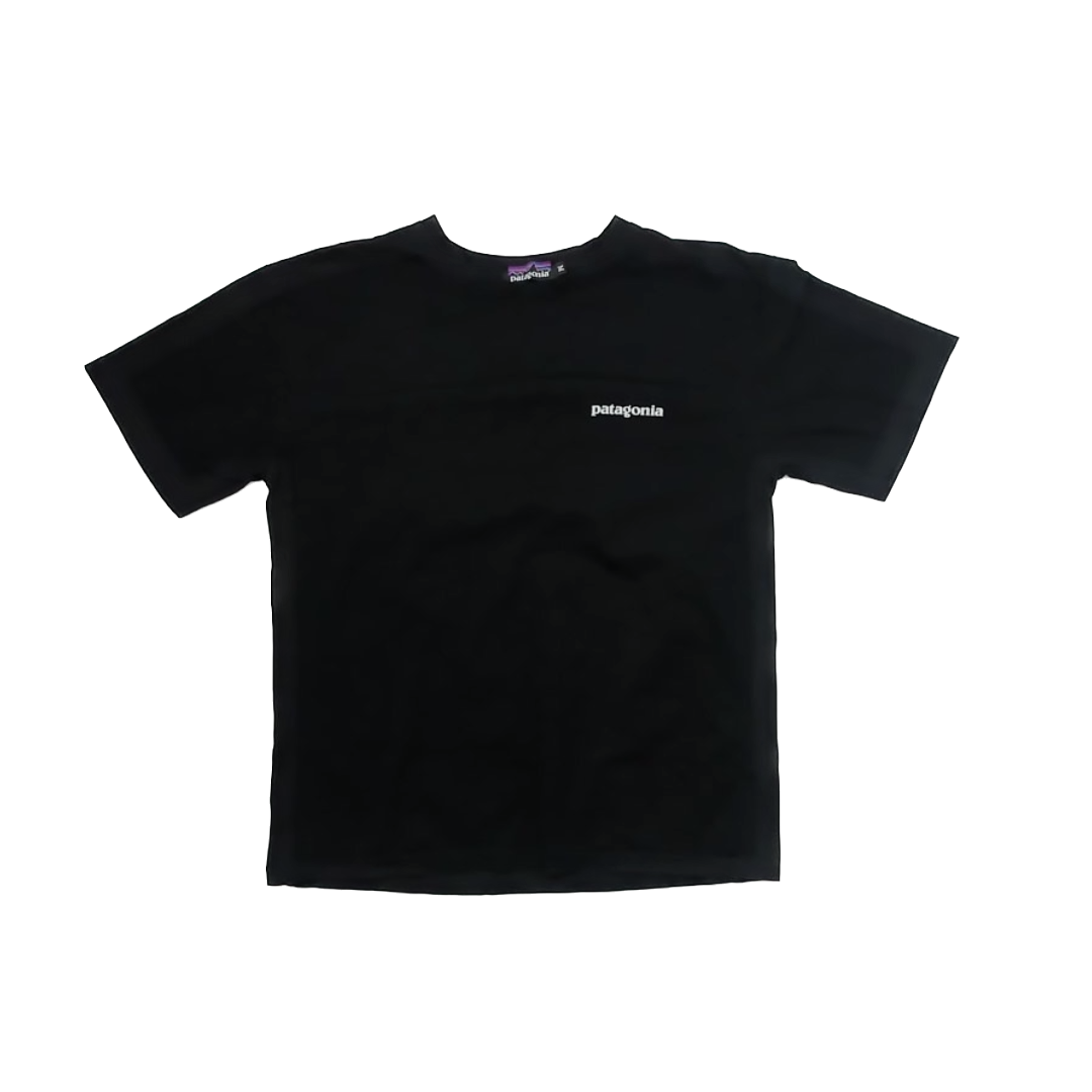 Patagonia Boys Black T-Shirt Size: M Black