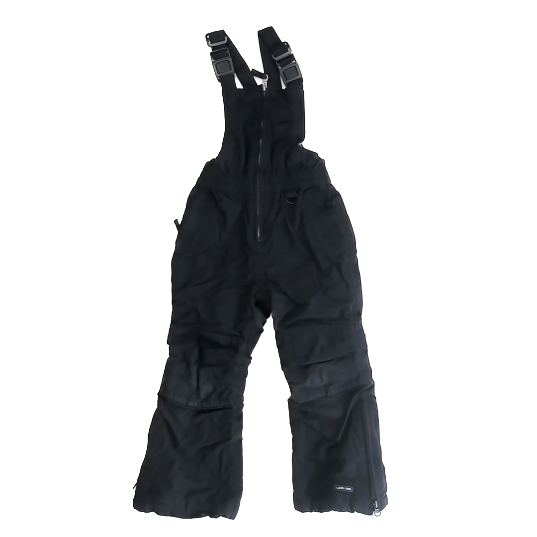 Land's End Unisex Black Snow Pants Size: 4T Black